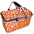 Factory in china cheapest promotional portable cloth shopping basket